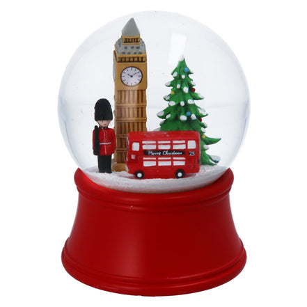 London Icons Musical Snow Globe