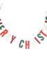 Wooden Merry Christmas Garland