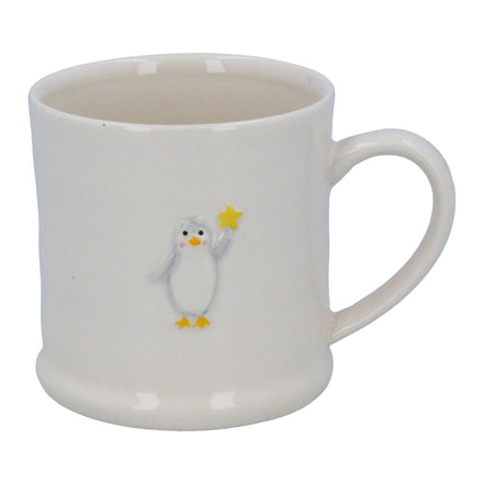 Penguin Stoneware Mini Mug
