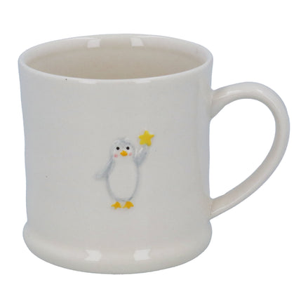 Penguin Stoneware Mini Mug