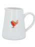 Ceramic Mini Jug With Robin