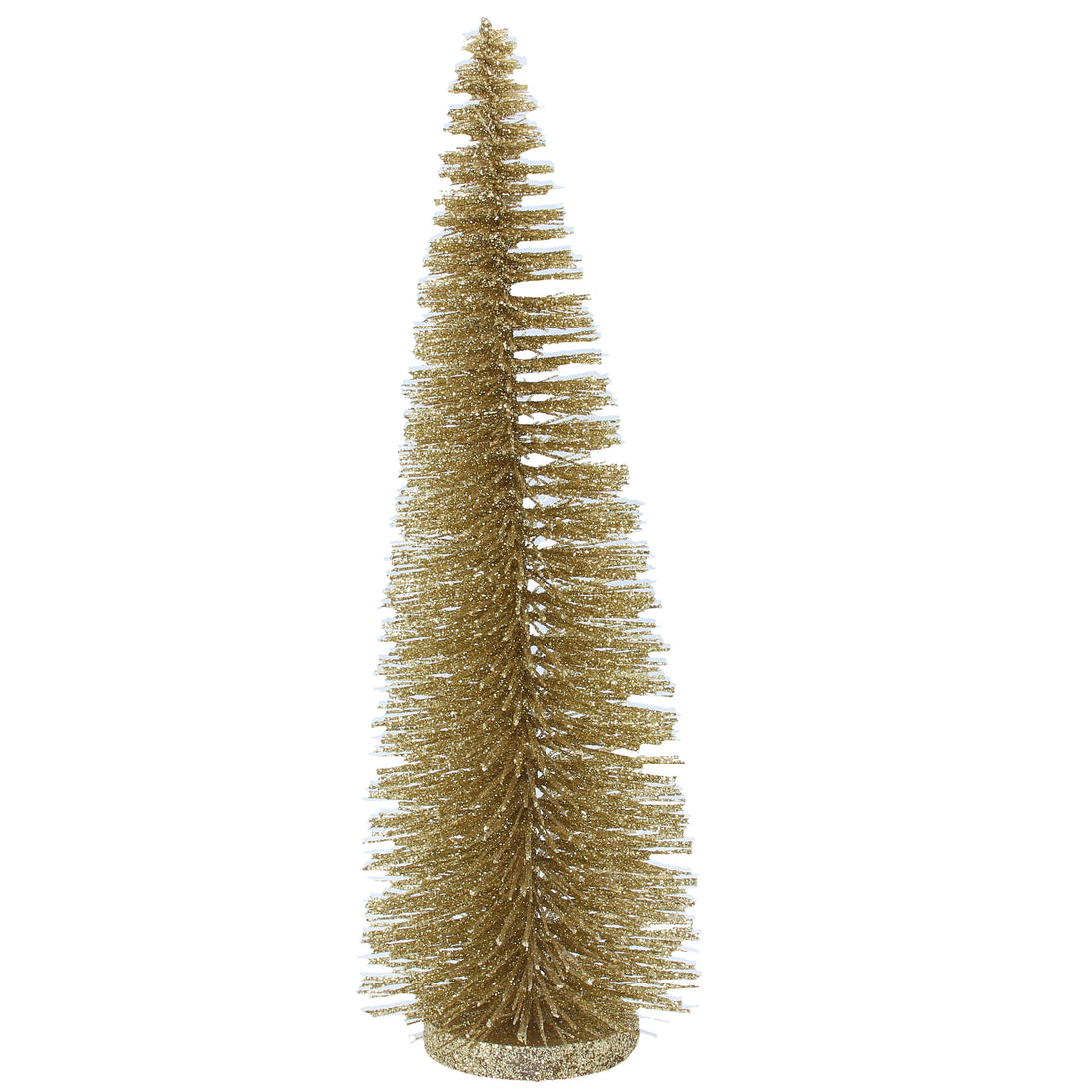 Gold Glitter Brush Tree, Large