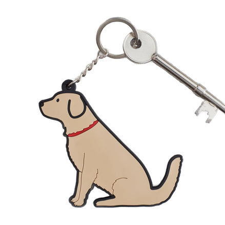 Golden Retriever Keyring