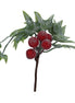 Frosted Ivy Berry Pick - Red