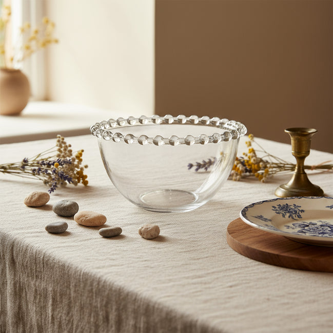 Pearl Glass Bowl 16.5 cm