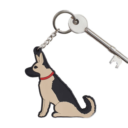 German Shepherd Keyring