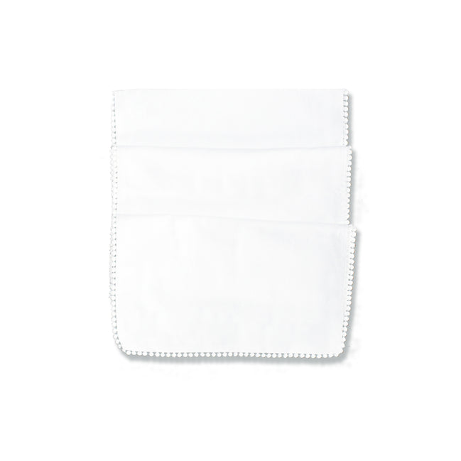 Pearl White Table Runner French Knot