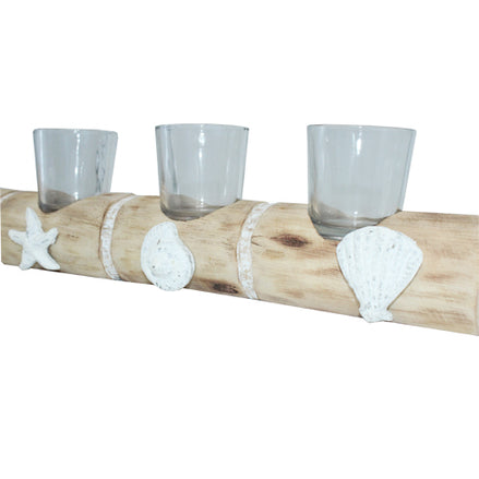 Three Tealight Holder Boat