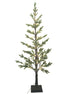 Frosted Fir/Twig Large Tree with Lights