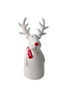 8.9cm Reindeer with Scarf Tree Decoration