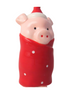 9cm Standing Pig in Blanket Decoration