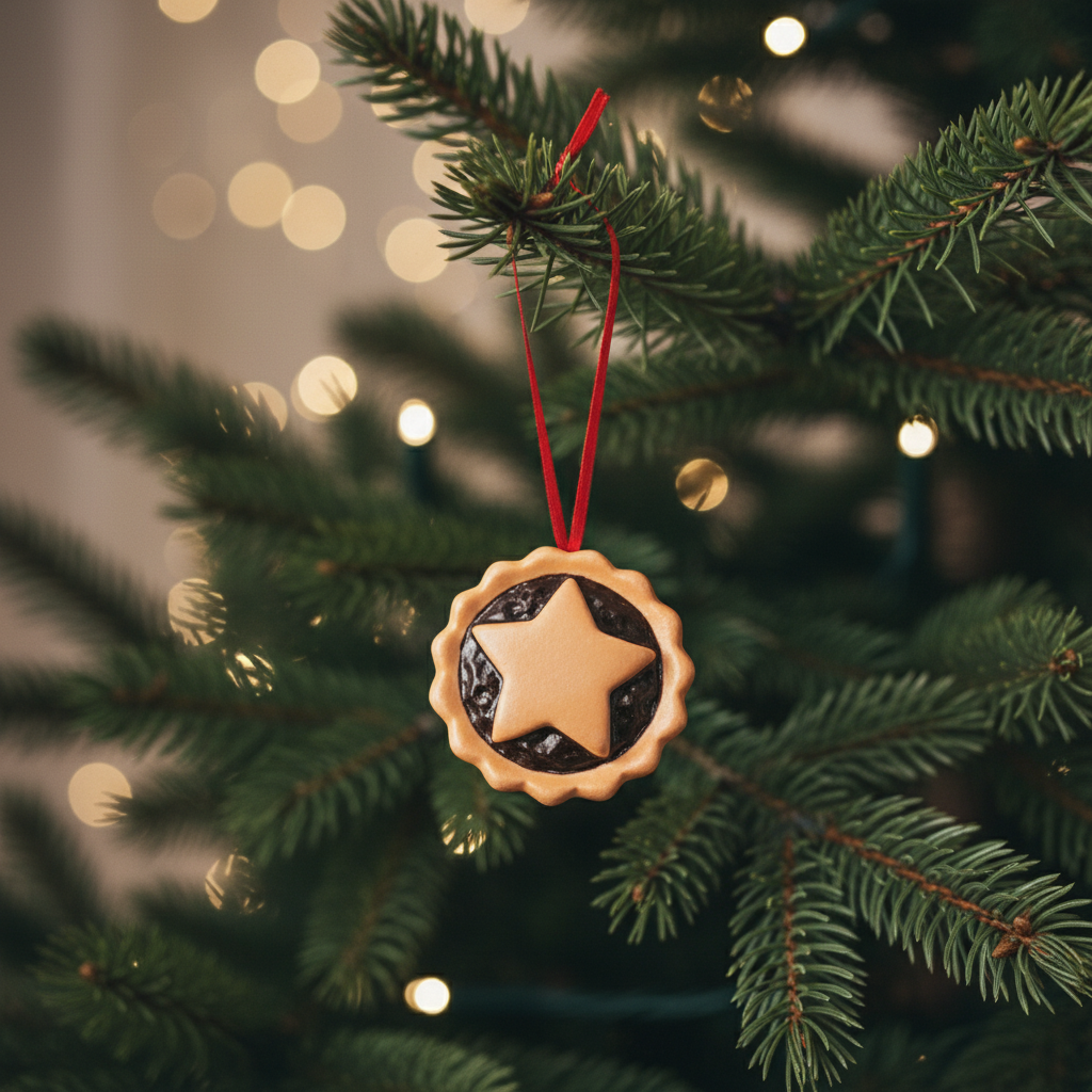 Mince Pie Tree Decoration