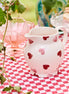Pink Hearts 1/2 Pint Jug