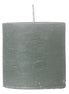 Rustic Grau 5x5cm Candle