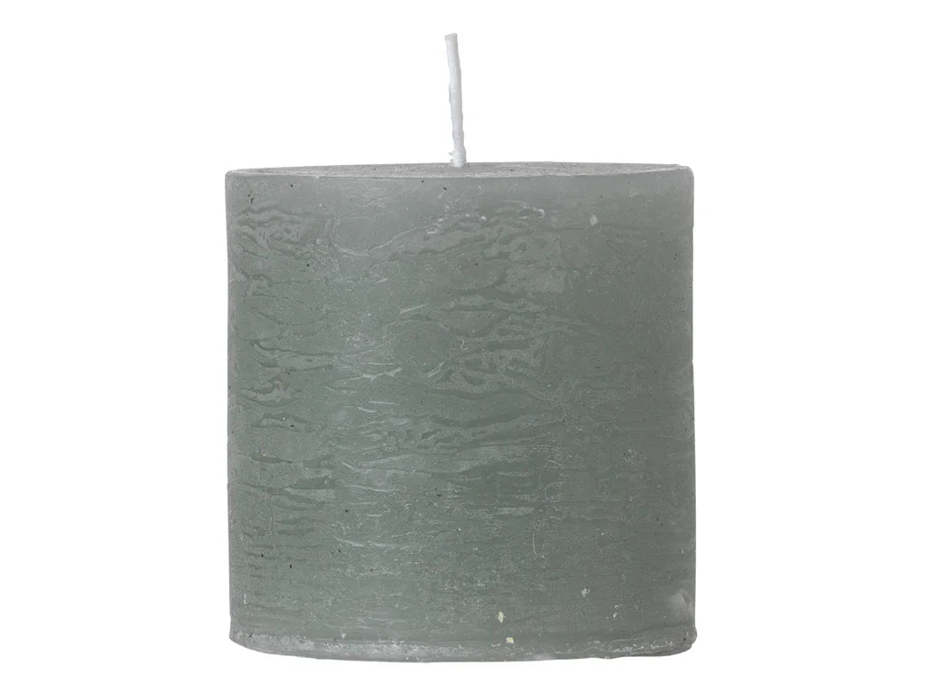Rustic Grau 5x5cm Candle