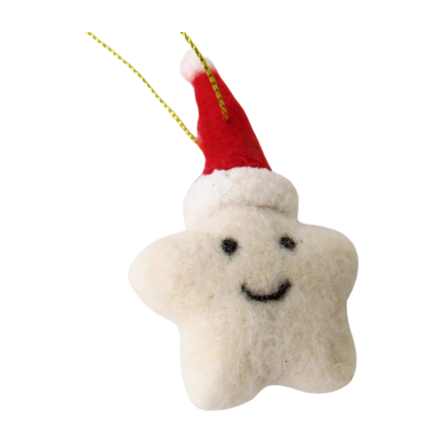 Woolen Star Tree Decoration