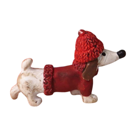 Dog House Figurine