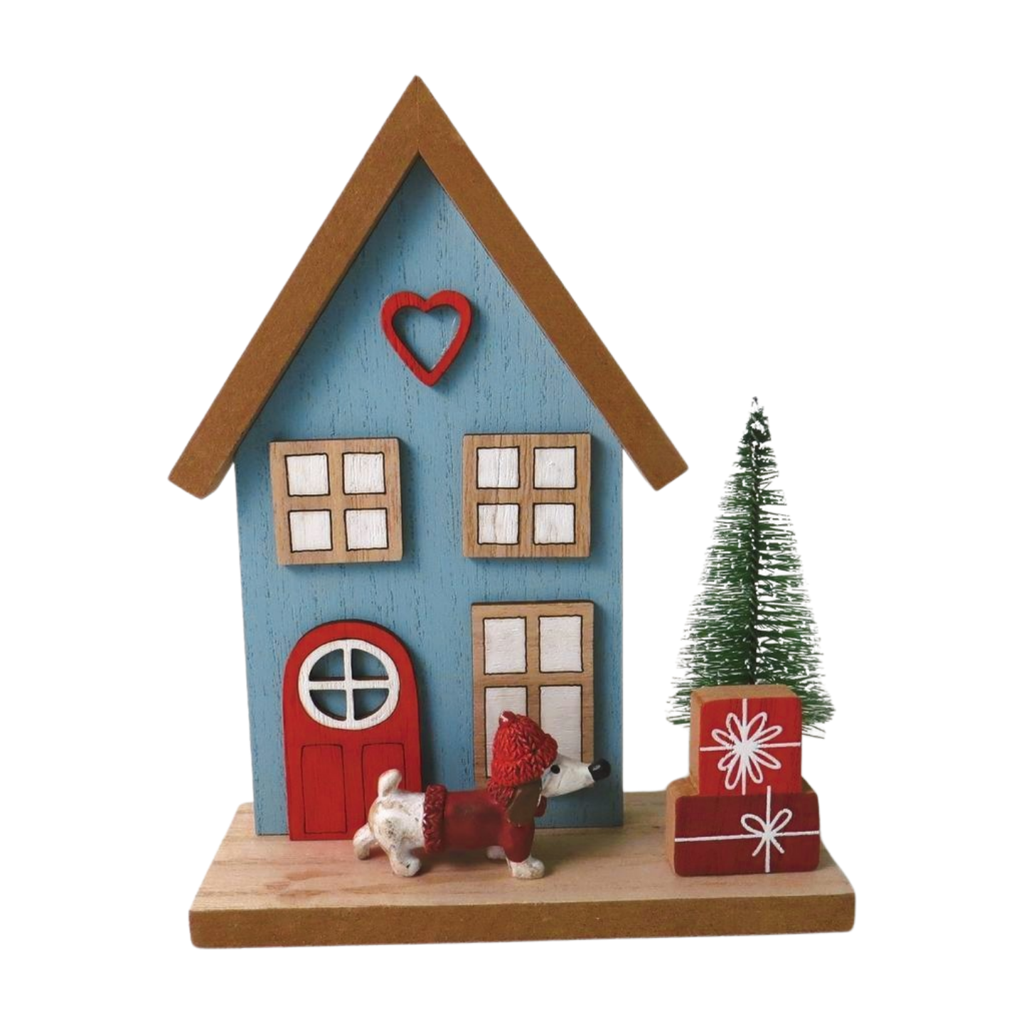 Dog House Figurine