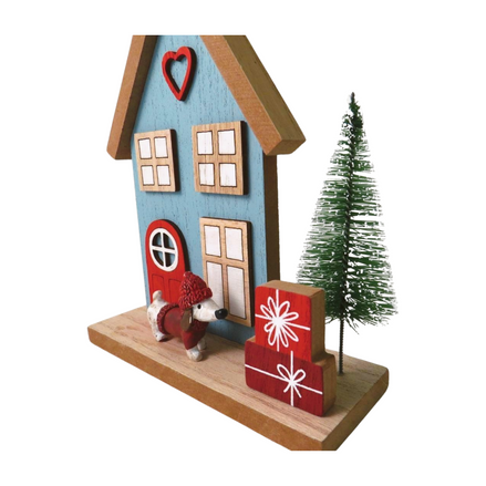 Dog House Figurine