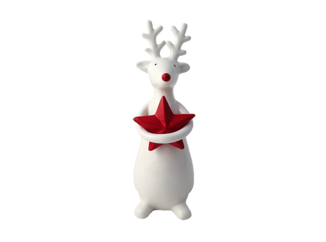 Standing Deer with Star – Small