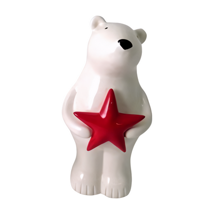 Star Bear Standing Figurine