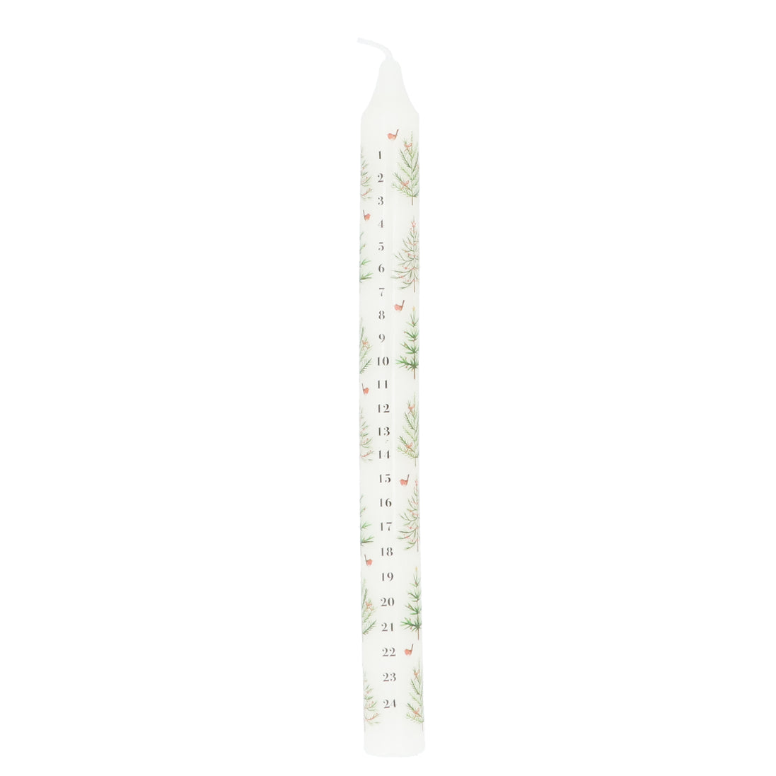 Xmas Trees Advent Crown Candle