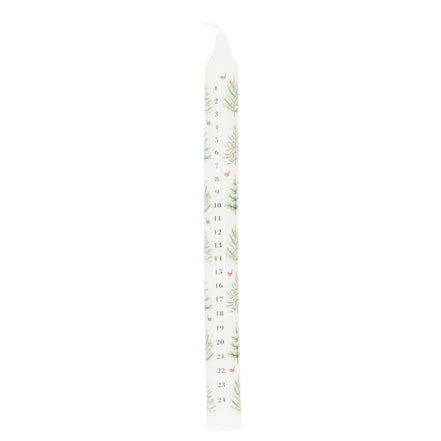 Xmas Trees Advent Crown Candle