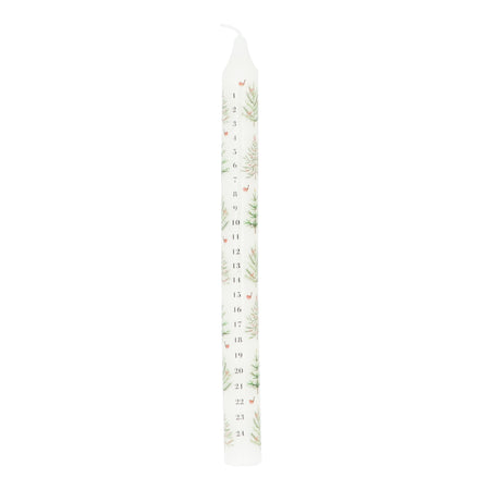 Xmas Trees Advent Crown Candle