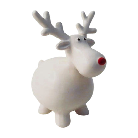 Small Fat Standing Reindeer