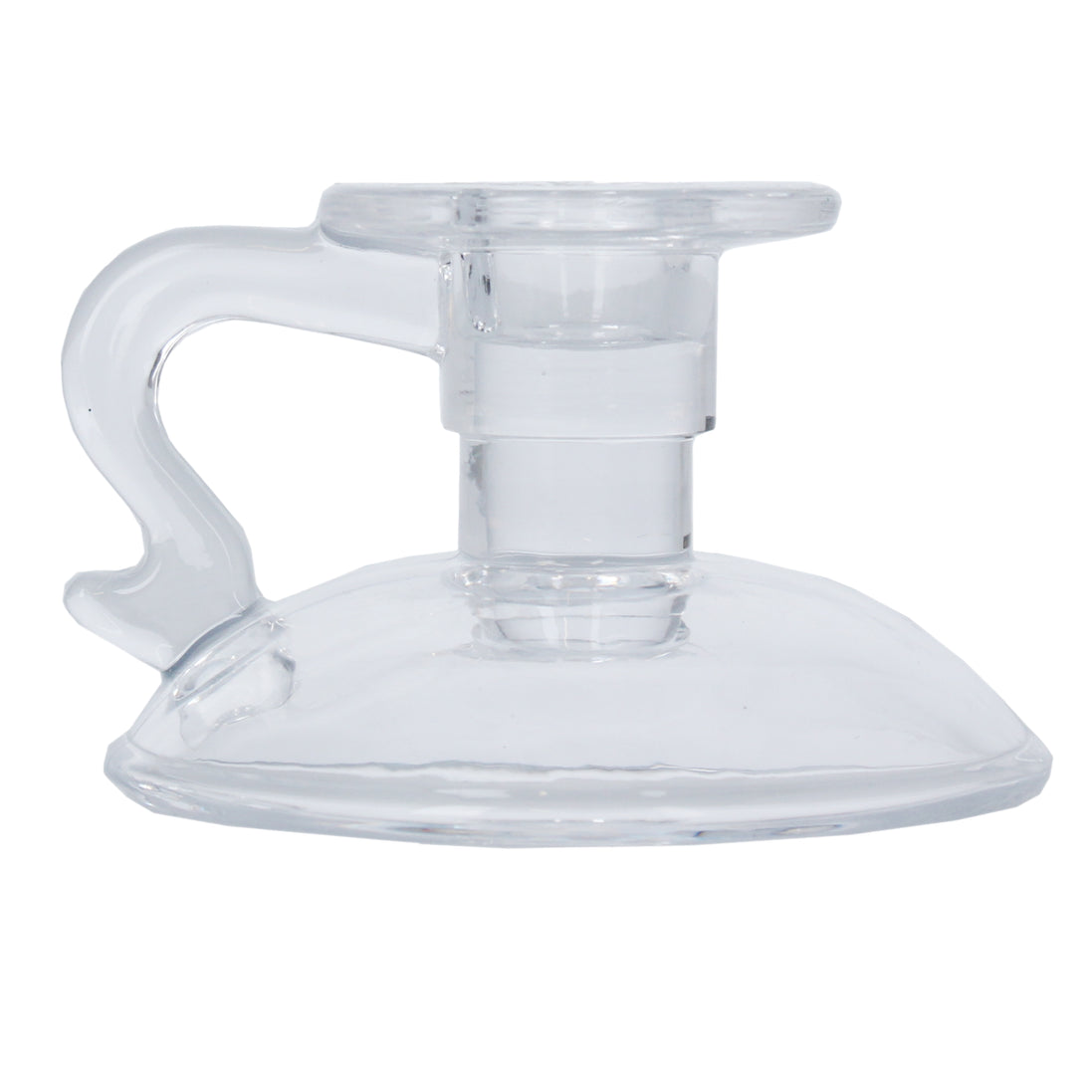 Clear Glass Willie Winkie Candle Holder