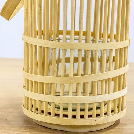 Natural bamboo rattan Lantern