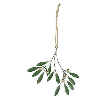 Green Mistletoe Drop – 13cm