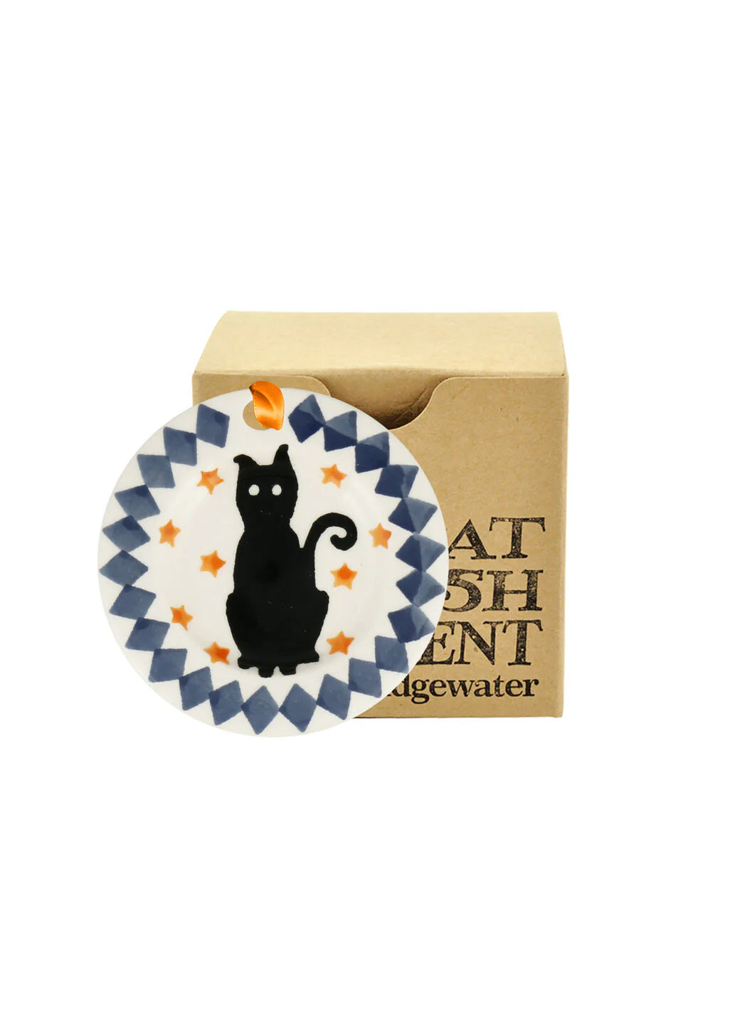 The Wise Witches Black Cats Tiny Plate Decoration Boxed