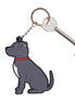 Staffie Keyring