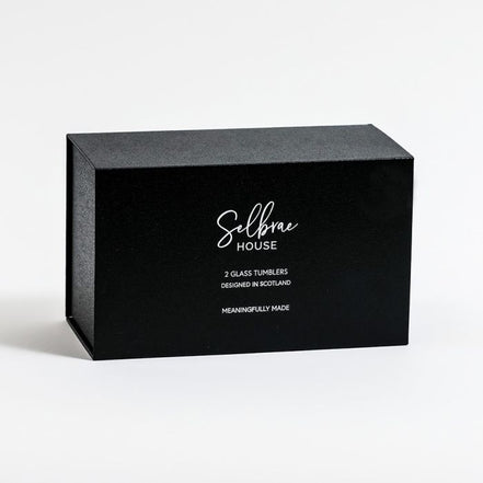 Golf 2 Glass Tumblers