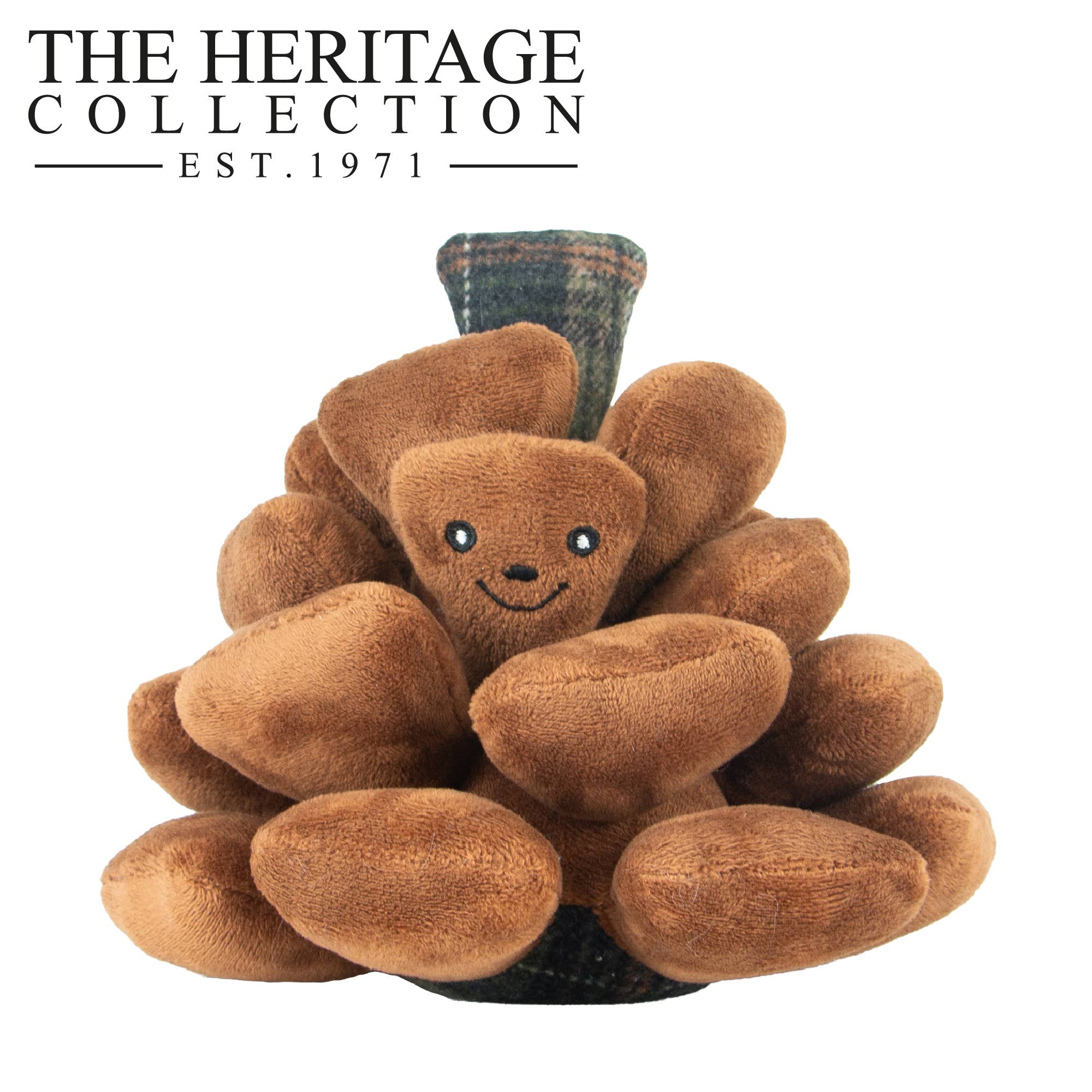The Heritage Collection Peter Pine Cone  Dog Toy