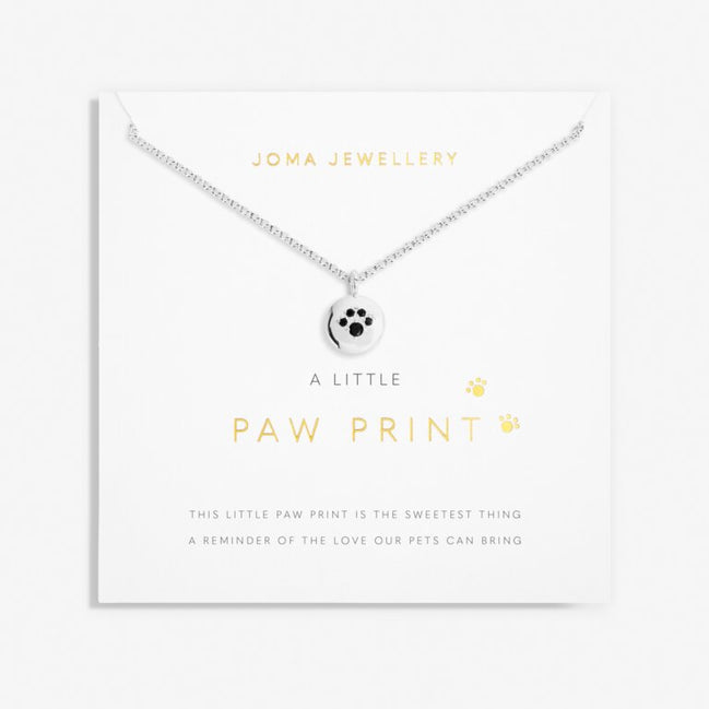A Little 'Paw Print' Necklace