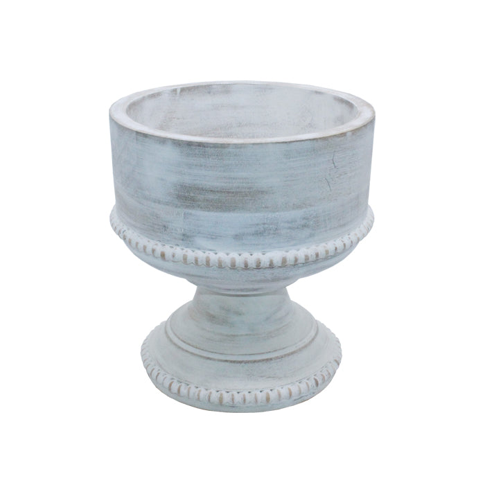 Beaded Mangowood Fruit Bowl