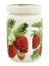 Strawberries Medium Jam Jar with Lid