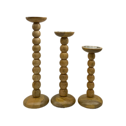 Medium Bobble Pillar Candle Holder