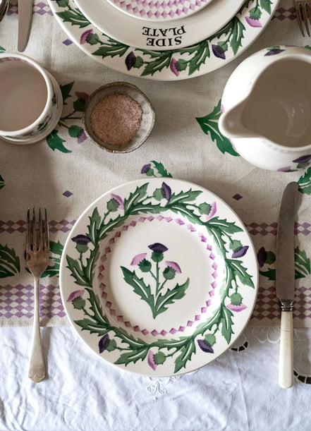 Thistle Medium Dinner Plate, 8.5 Inch