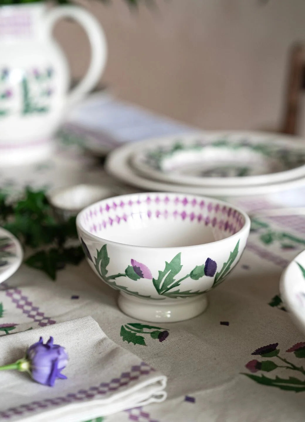 Thistle French Bowl