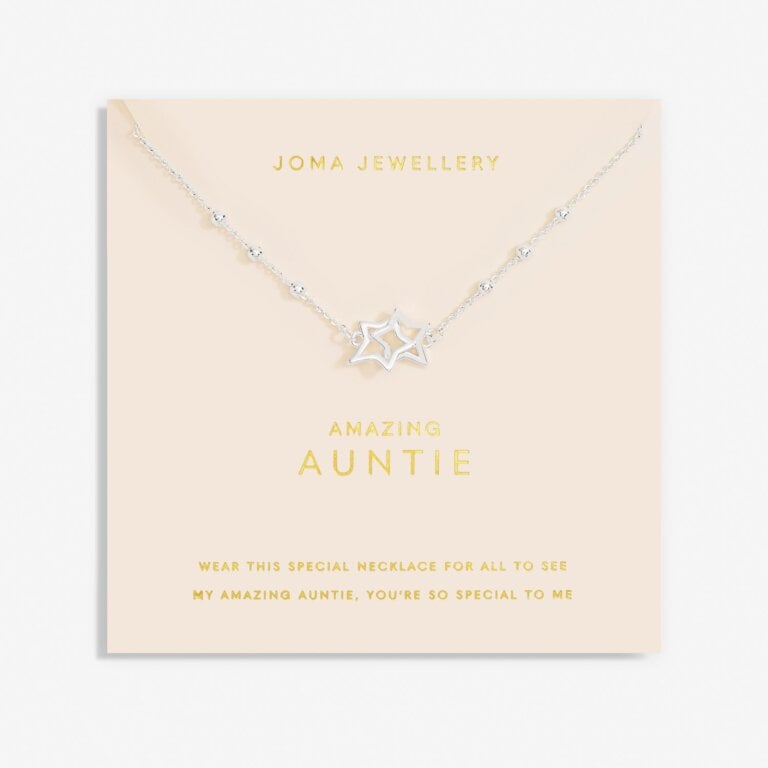 Forever Yours Amazing Auntie Necklace
