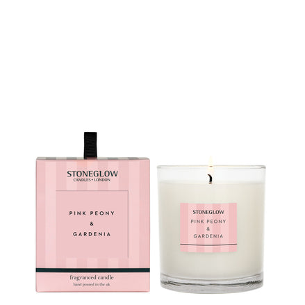 Modern Classics Pink Peony & Gardenia Boxed Tumbler Candle