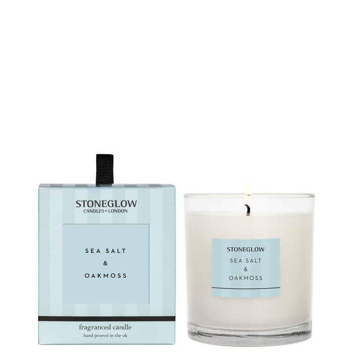 Modern Classics Sea Salt &amp; Oakmoss Boxed Tumbler Candle