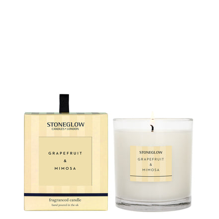 Modern Classics Grapefruit & Mimosa Boxed Tumbler Candle