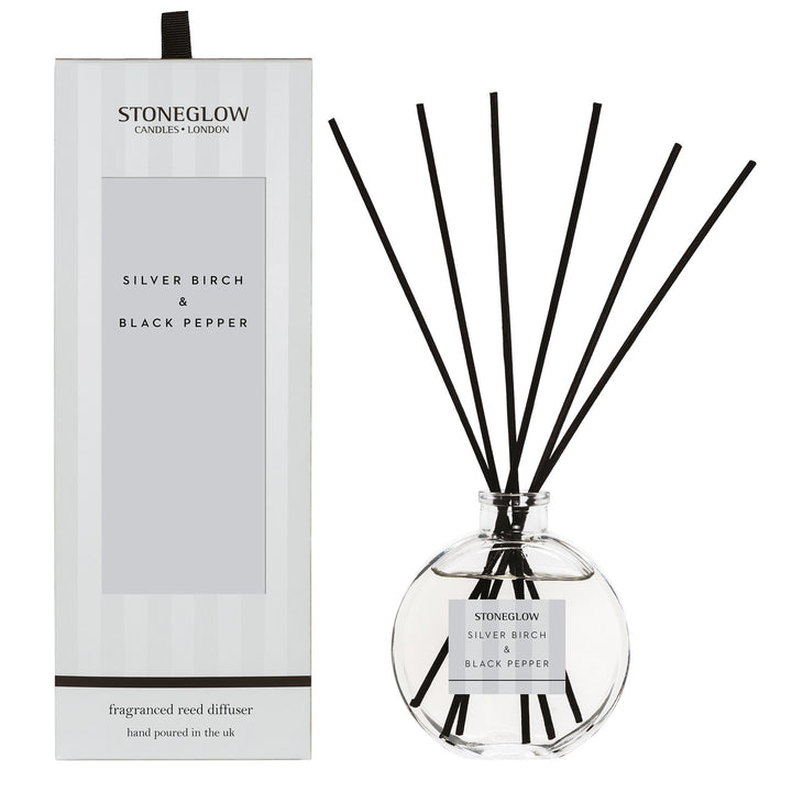 Modern Classics Silver Birch & Black Pepper Reed Diffuser – 120ml