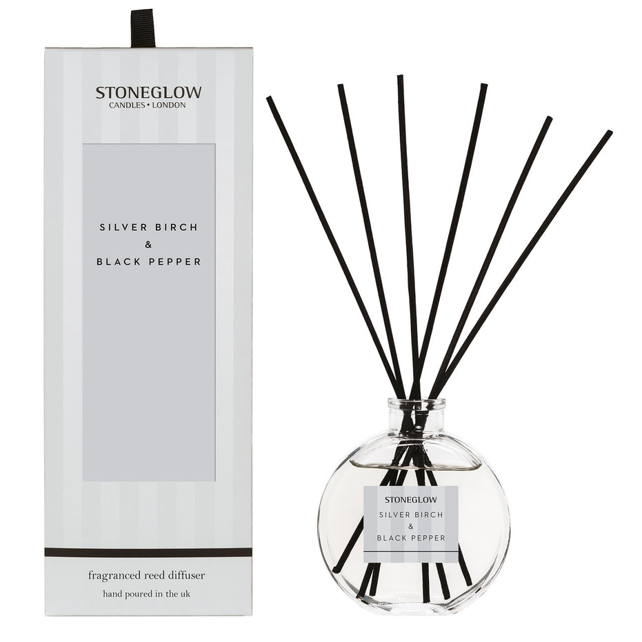 Modern Classics Silver Birch & Black Pepper Reed Diffuser – 120ml