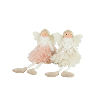 Shelf Sitting Angels – 18cm (2 Assorted)
