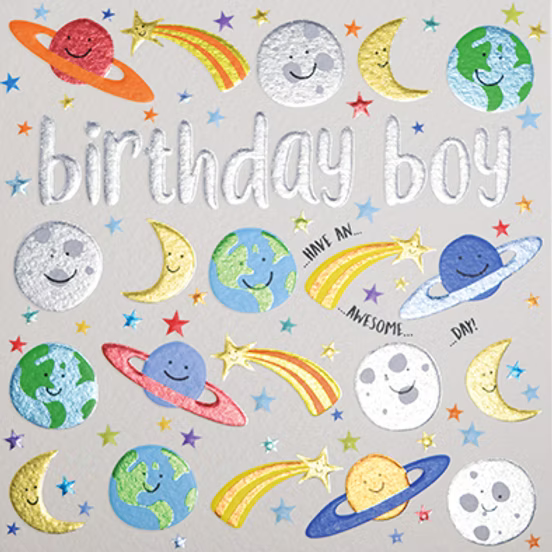 Birthday Boy Card